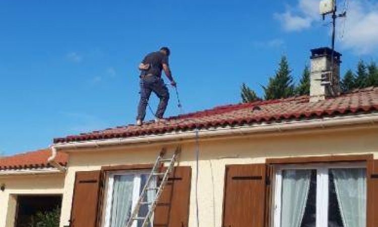 Travaux de nettoyage toiture - Auch - ETS Sud Nettoyage